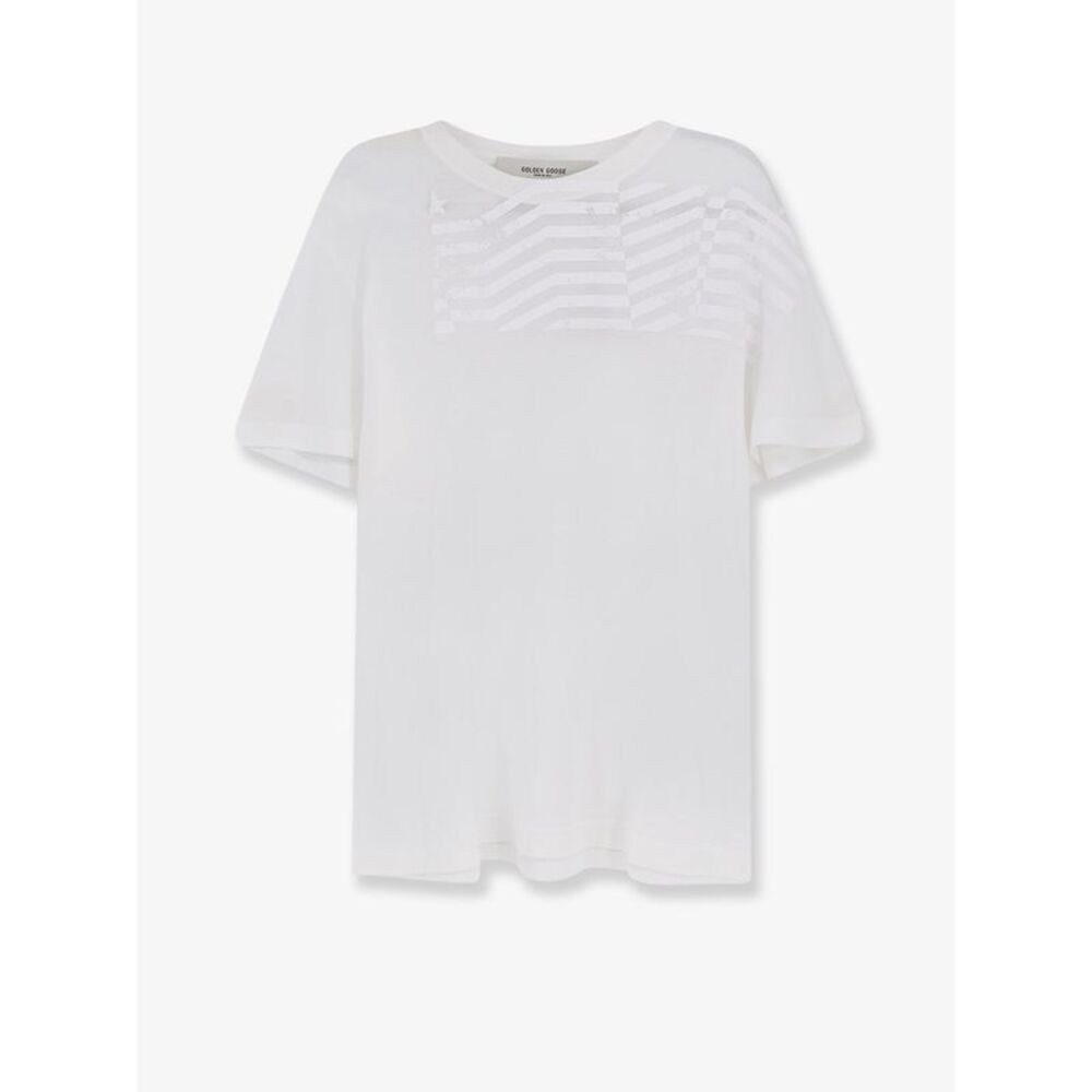 Golden Goose Deluxe Brand Men Lyocell T-Shirt